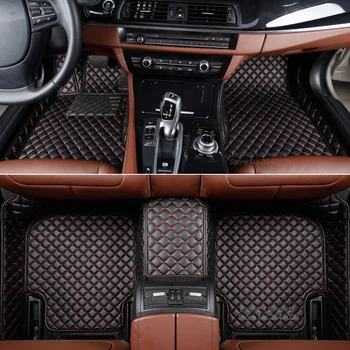 

Customized car floor mats for Toyota Land Cruiser 100 200 LX570 LX470 3D car styling all weather carpet rugs luxury liners