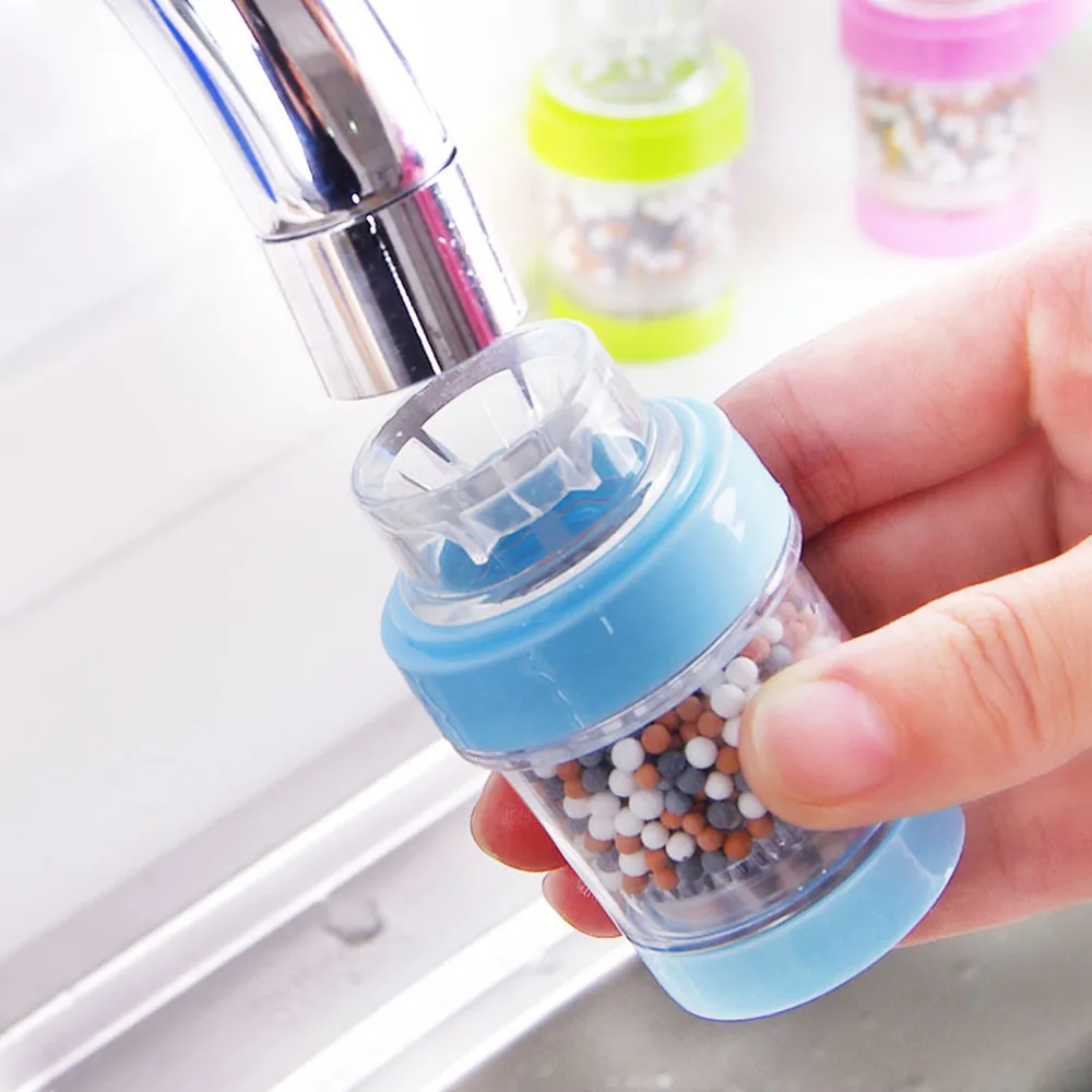 

Magnetic Front-Loading Water Clean Filter Faucet Tap Purifier Head rotatable faucet water saving filter sprayer Kitchen Use