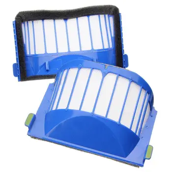

Hot! 9 Pieces Cleaner Filter, Brush Replacement Parts For iRobot Roomba 600 Series 620 630 650