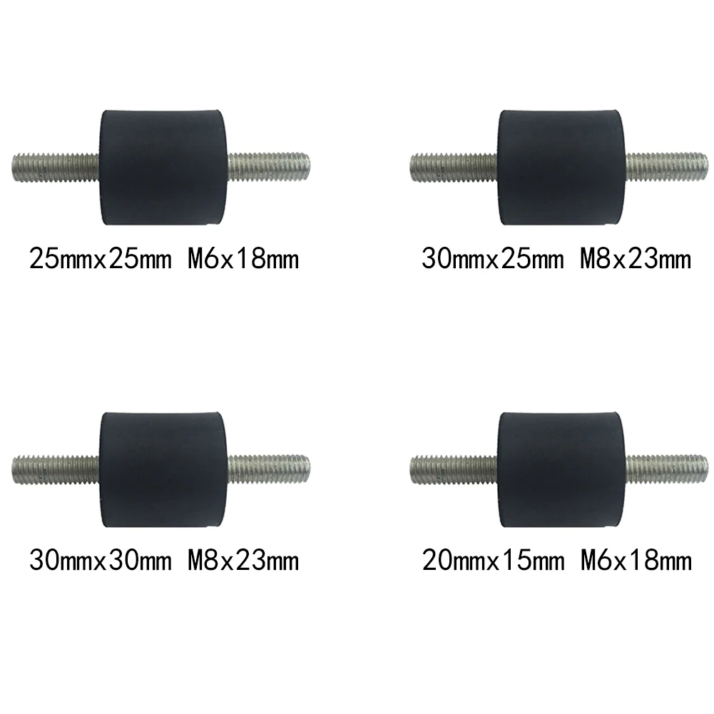 Крепления Вибрационный демпфер бесшумный блок износостойкий прочный Простая установка буферные аксессуары Замена резины двойные концы#137