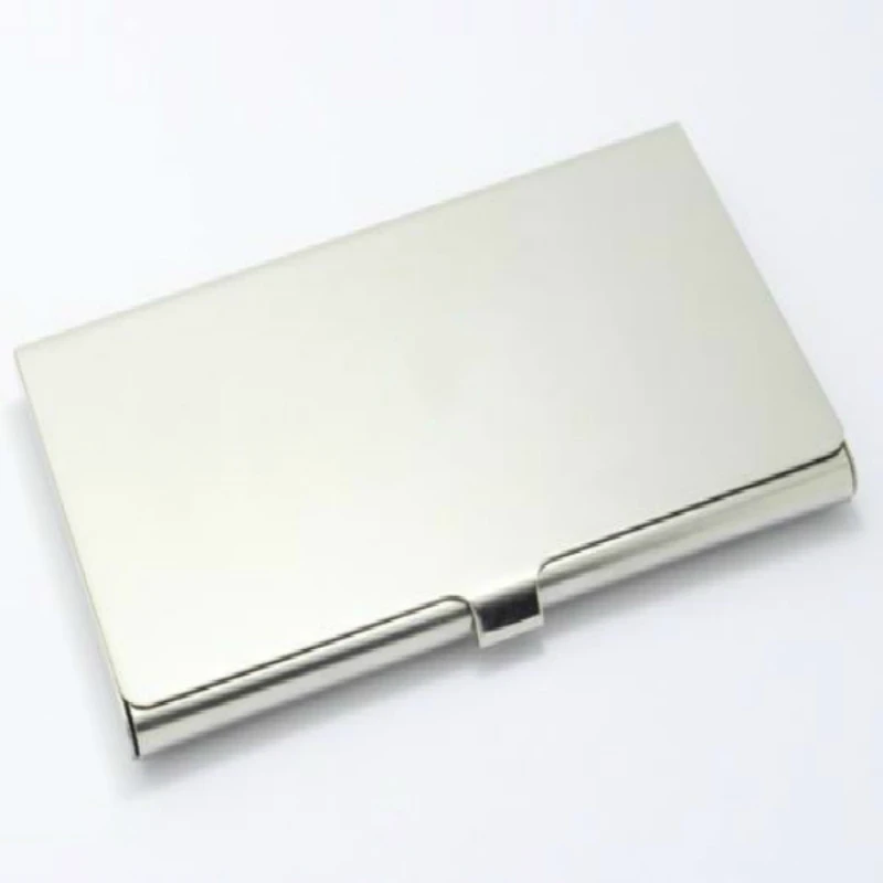 

Stainless Steel Box Business ID Credit Card Case Metal Fine Box Holder Pocket Box
