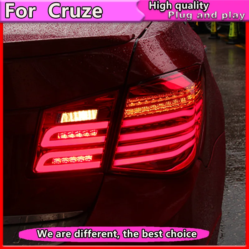 Автомобильный Стайлинг для Cruze задние фары 2009-2014 светодиодный задний фонарь GLK LED