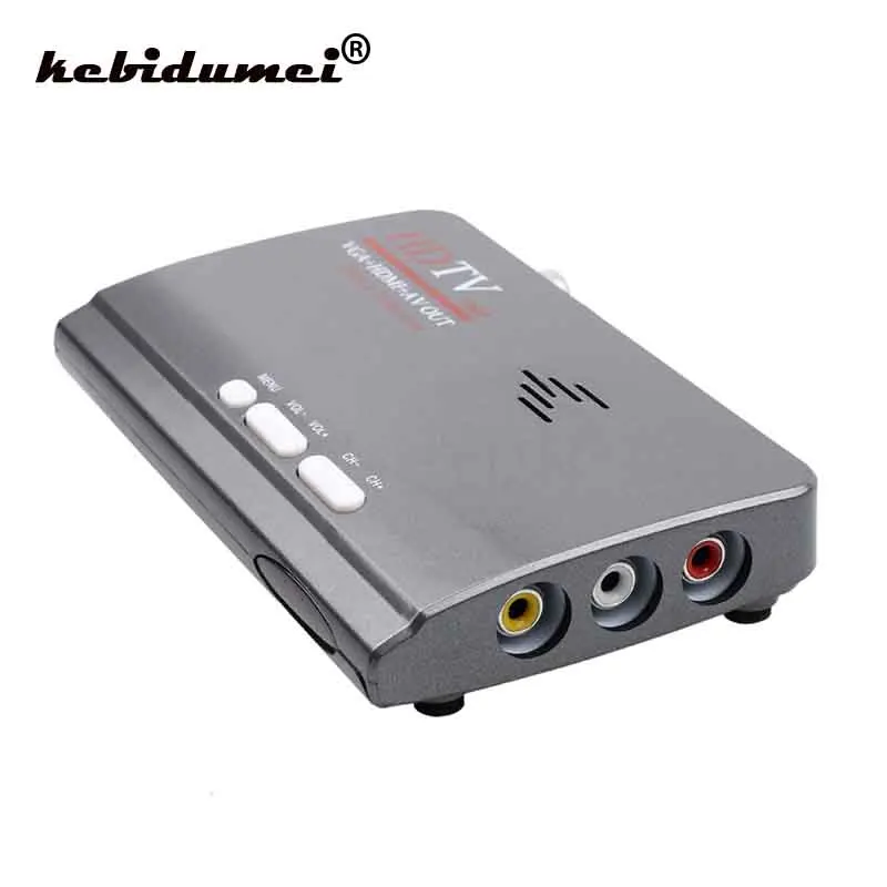 DVB-T/DVB-T2 TV тюнер приемник DVB T2 Box VGA AV CVBS 1080P HDMI-совместимый цифровой HD спутниковый