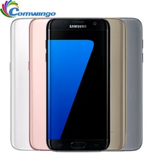 Оригинальный Samsung Galaxy S7 Edge G935F и G935V Водонепроницаемый Смартфон 5.5 »4 ГБ RAM 32 ГБ ROM 12MP 4 Г LTE Окта основные NFC Мобильный Телефон