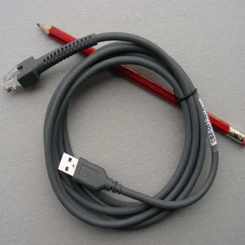 

New CBA-U01-S07ZAR 2m USB Cable Scanner Cable for Symbol LS1203 LS2208 LS4208 LS3008 Barcode Scanner