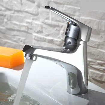 

Cold and hot single hole faucet