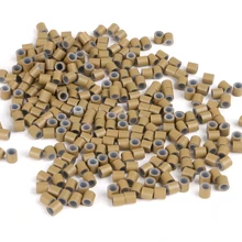 HARMONY 10000 шт./пакет 4,0*2,6*4,0 мм удлинитель для волос силиконовая медная трубка для I tip Инструменты для наращивания волос