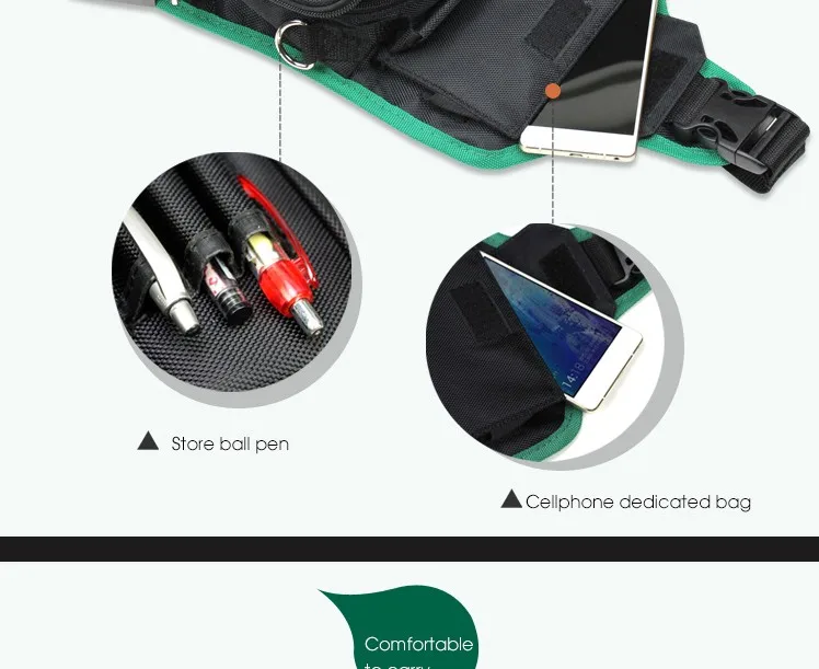 LAOA Multifunction Messenger Bag Cross Body Electrician Hardware Mechanic's Canvas  Tool Bags For Store Tools