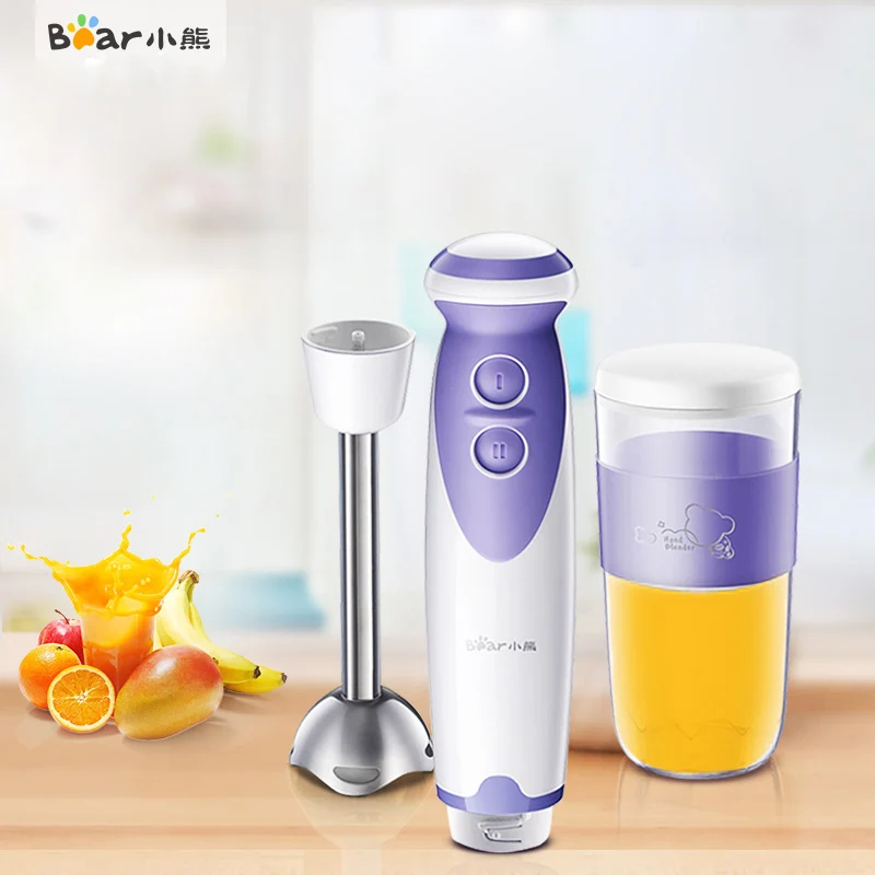 

Bear JBQ-D1355 Cooking Machine Multifunction Baby Feeding Machine Handheld Stir Bar Home Electric Food Stir Stir Bar