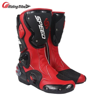 Bikers' Long Protective Boot