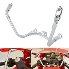 Painted Silver Windshield Brace Fairing Bracket Stay Fit For Honda NSR250R NSR 250 R 90-93 92 91 Painted Silver Windshield Brace Fairing Bracket Stay Fit For Honda NSR250R NSR 250 R 90-93 92 91