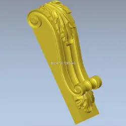 Высокое качество нового 3D модель для ЧПУ 3D резные фигуры скульптура машина в файл STL 3D украшения мебели Decor_118