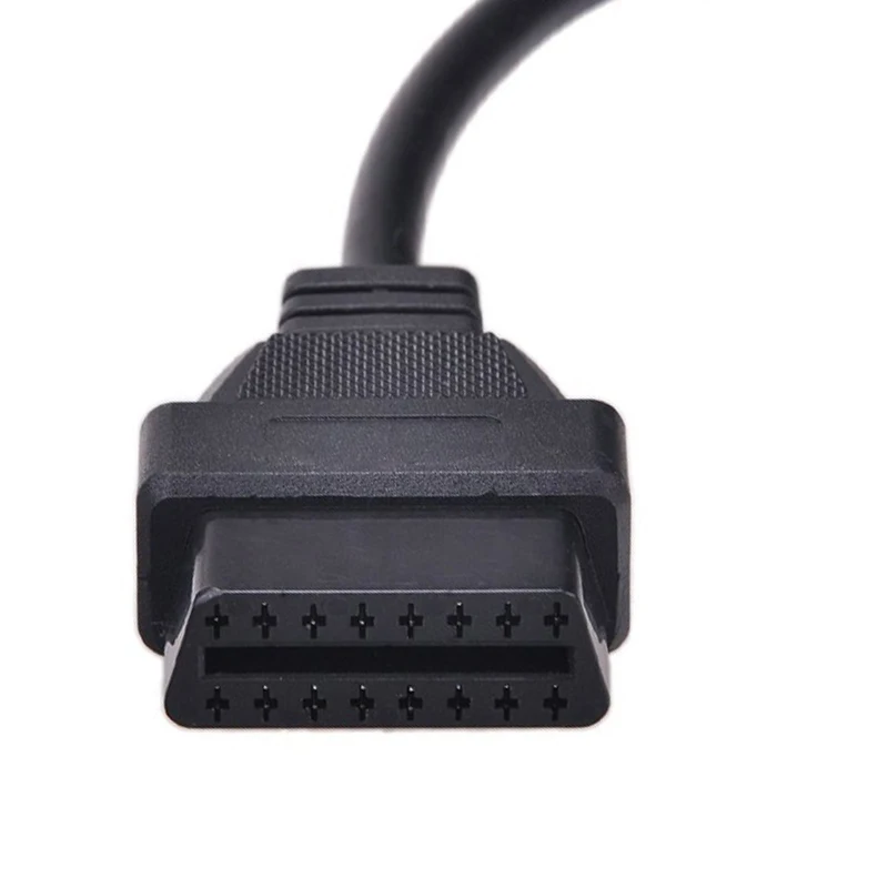 5 шт. 40 см OBD2 кабель 14 контактный штыревой разъем 16 OBDII Диагностика расширения