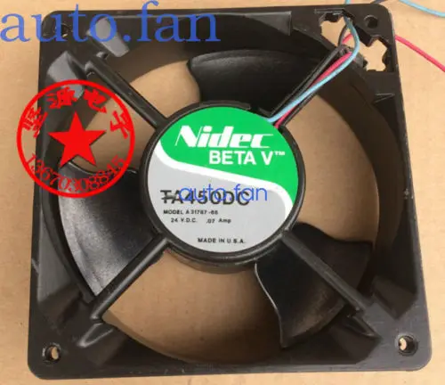 Computer PC Case Cooling Fan For NIDEC TA450DC A31787-55 24VDC .07Amp CPU Cooler Fan Computer Accessories Computer PC Case Cooling Fan For NIDEC TA450DC A31787-55 24VDC .07Amp CPU Cooler Fan Computer Accessories