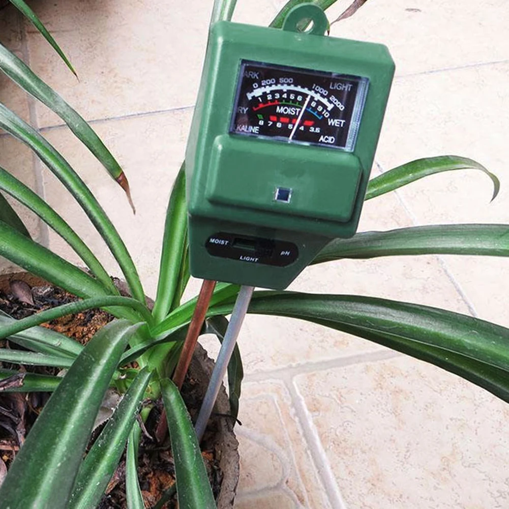 

3 in 1 PH Soil Moisture Meter Tester Inspect Acidity Soil Thermometer For Plant Health Garden Tool Accessories