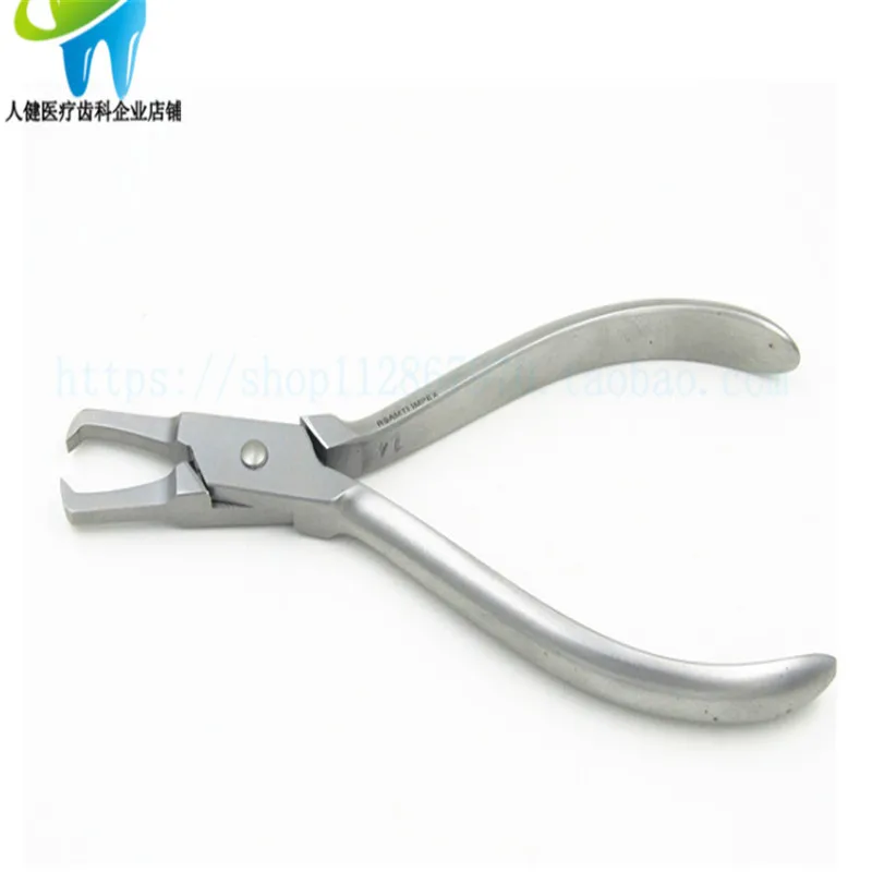 

A0224 Dental bracket removing pliers head straight orthodontic bracket removing forceps tooth type imported stainless steel