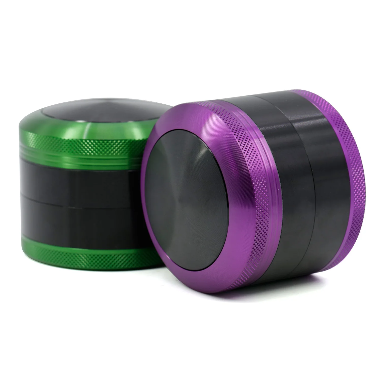 

Newest Diameter 63MM 4 Layer Aluminum Alloy Tobacco Herb Grinder High Quality Tobacco Crusher Smoke Pipe Hookah