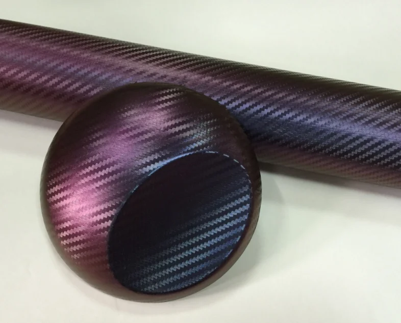 

50cmx152cm 3D So Cool Chameleon Car Sticker Fiber Vinyl Film Carbon Fiber Coating Motorcycle Car Color Body Change Color Film