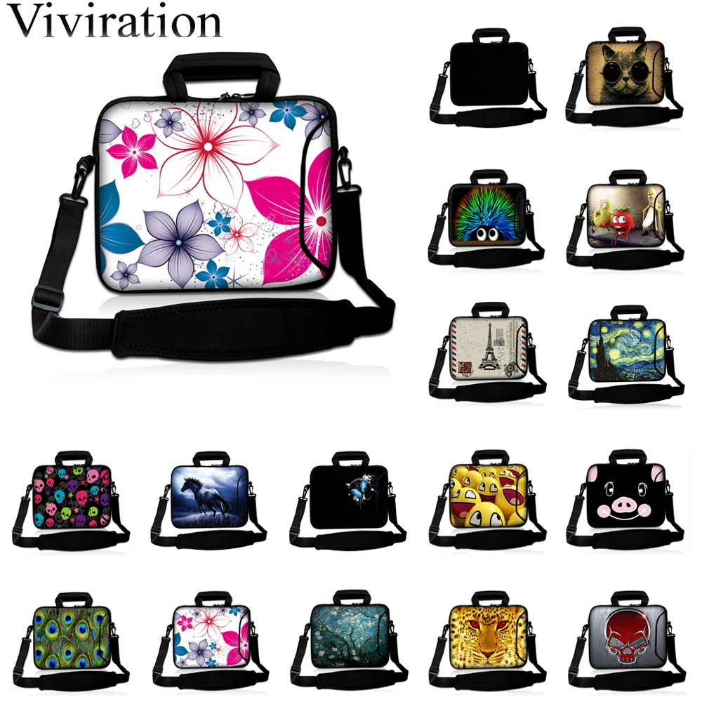 

Notebook Shoulder Bags 10" 12" Tablet 10.1 12.1 Chromebook Slim Briefcase 13.3 14.1 14 15.6 15.4 17 Nylon Laptops Messenger Bag