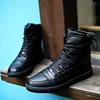 Top Quality Pu Leather Men High Top Shoe 3