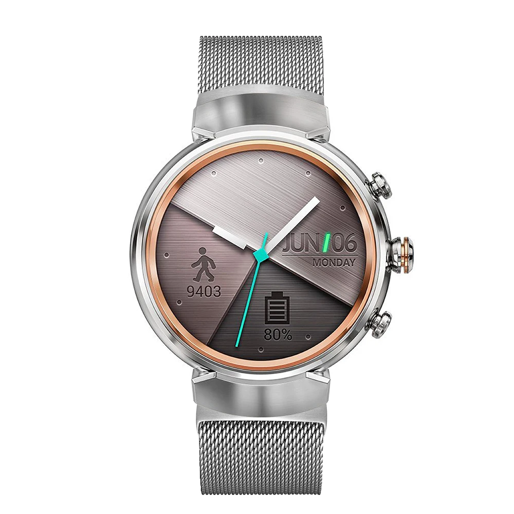 ZENWATCH 3 полосы Премиум тканые Milanse Петля из нержавеющей стали часы ремешок для ASUS ZENWATCH 3 Смарт фитнес часы