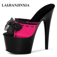 Laijianjinxia/с круглым носком весенняя женская обувь, зрелые цвет мелкой кеды, 17 см высоком с подиума обувь черные туфли