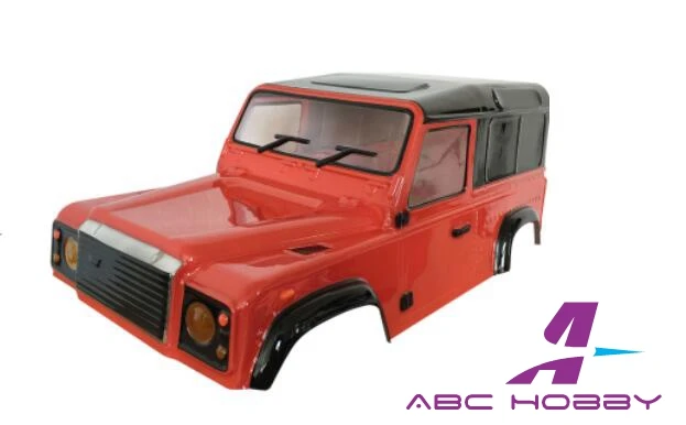 

1/10 Clear Carwler Body For LandRover Defender D90 G2 Wheelbase 280MM DIY Only Transparent Body