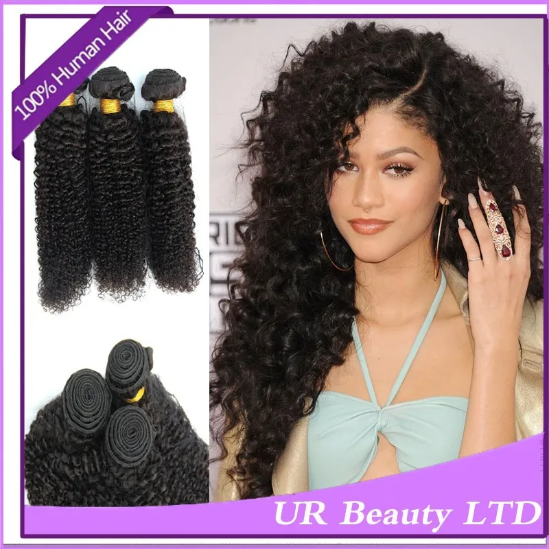 Curly Permed Hair 7a Kinky Curly 3pcs Lot Hair Weaves Styling Natural Black Mixed Length Free Shipping Hair Fan Hair Irhair Color For Grey Hair Aliexpress