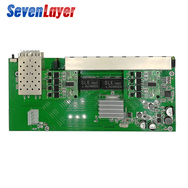 10/100/1000M POE 8 RJ45 2 SFP волоконный гигабитный коммутатор Ethernet волоконно оптический