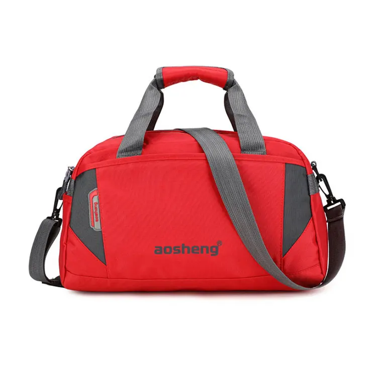 Scione женские спортивные сумки через плечо, мужские дорожные чемоданы, модные повседневные сумки для фитнеса, новая сумка для отдыха на открытом воздухе - Цвет: Red Small