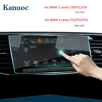 

For BMW 2 3 4 Series F22 F45 F30 F31 F34 F32 F33 F36 2014-2018 Car Navigator Tempered Glass Screen Protector Film Sticker