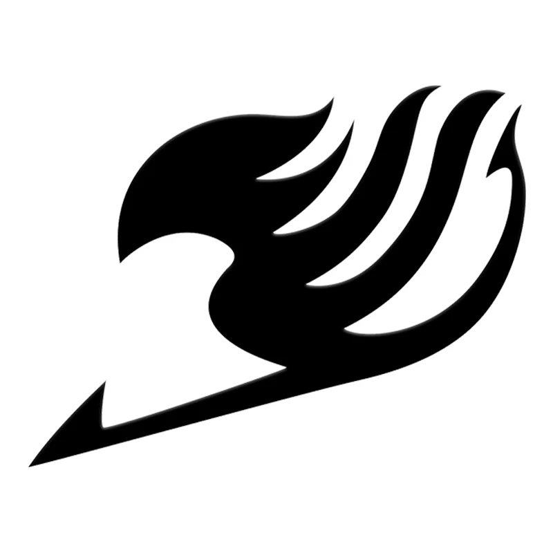 

4pcs FAIRY TAIL LOGO Anime Sticker Luxury Mobile Phone Laptop Sticker Car Motorcycle Decal DIY 3D Metal Stickers