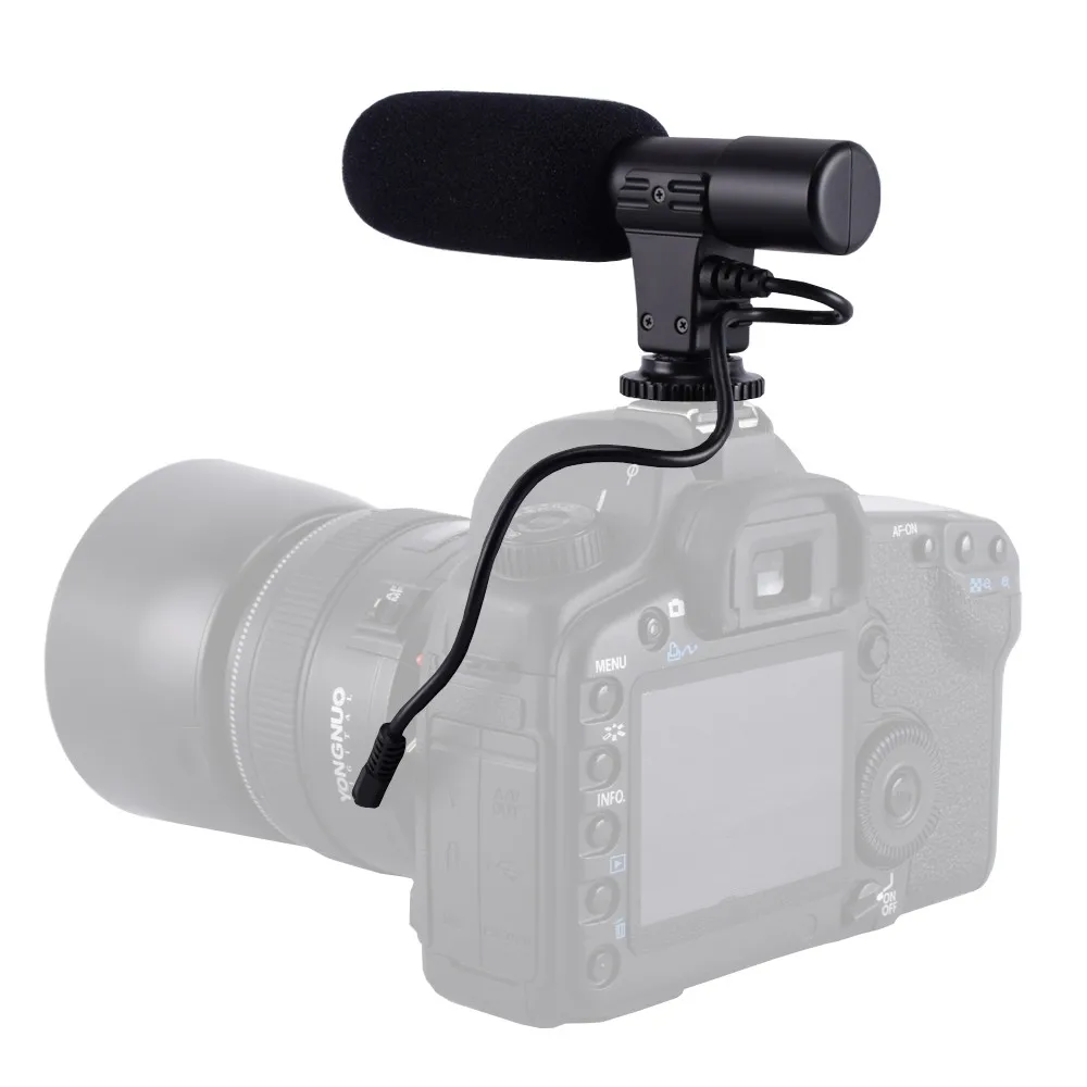 Mic 01 3 5 мм записывающий микрофон цифровая зеркальная камера стерео для Canon Nikon Pentax