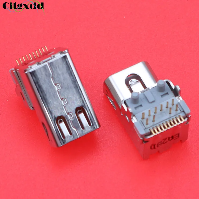 

Cltgxdd 1PCS For Apple Notebook Mini Display Port Laptop DP Female Socket 20Pin USB Connector for Thunderbolt