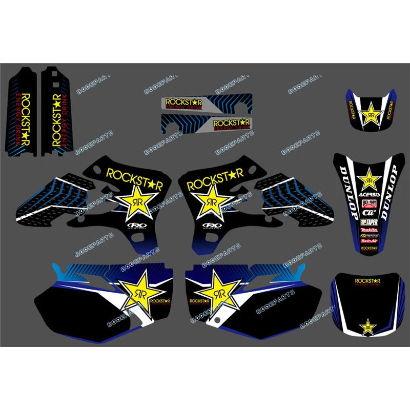 

New Graphics Decals STICKERS Kits for YAMAHA YZ250F YZ425F YZF250 YZF450 1999 2000 2001 2003 2004 2005