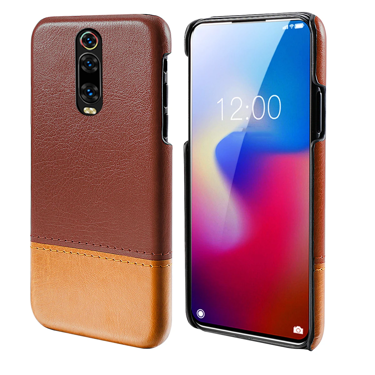 For Xiaomi Redmi K20 Pro Case Slim Fit Back Hard PC Leather Cover Anti-Scratch Shockproof |