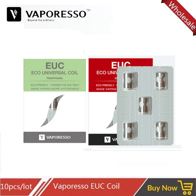 15 шт./лот Vaporesso керамическая катушка EUC SS316 для мастера следов Estoc VECO традиционный