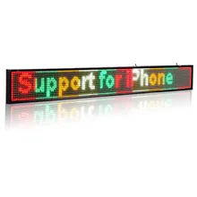 82 см P5 16*160 SMD Крытый рекламы windows ios Android телефон беспроводной Wi-Fi программируемый светодиодный дисплей доска неподвижной в 4-х цветах знак