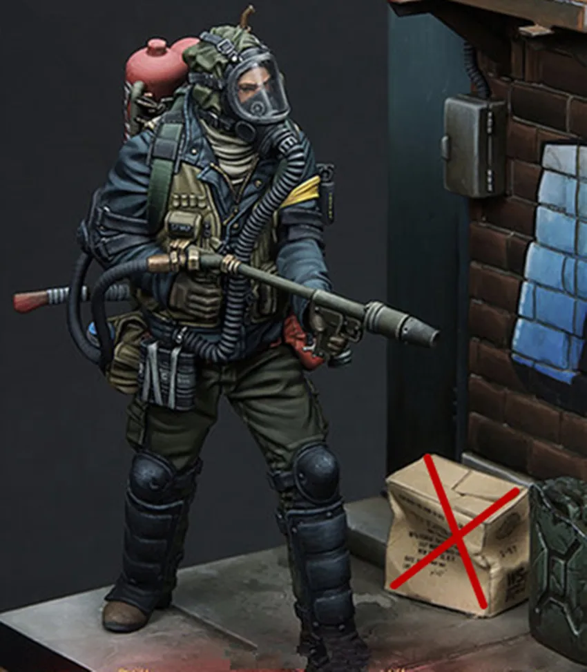 

1:24 Resin Figure Model Kit Unassambled Unpainted //G197(NO Glass mask)
