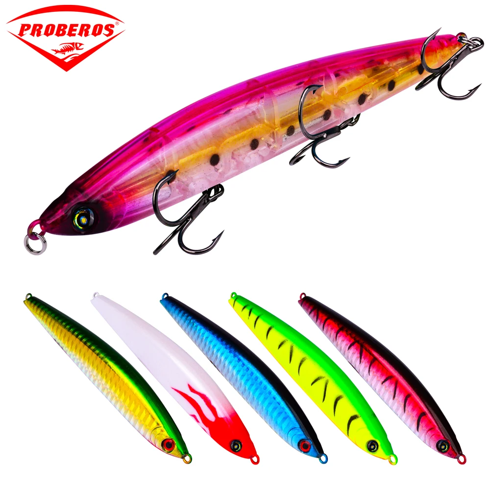 New 6PC/lot Fishing Lures 12cm 4.72" Fishing Baits Metal Fishing Lure