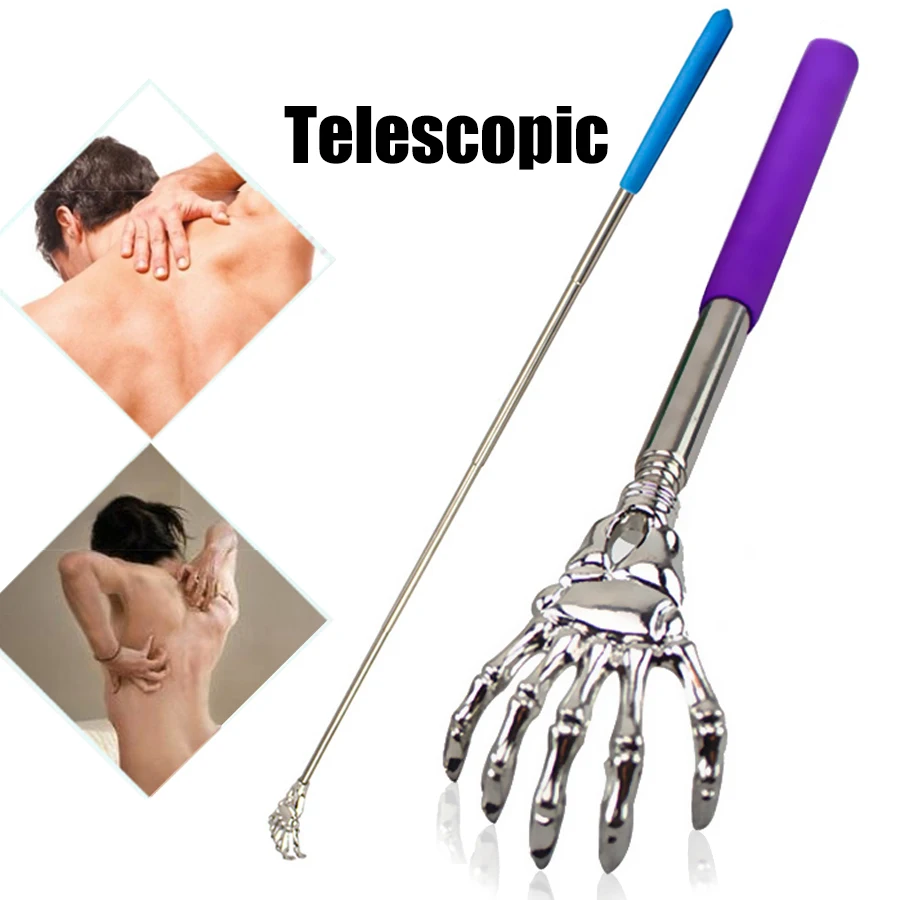 

Stick Scraping Back Telescopic Scratching Back Massager Kit Body Scraper Extendable Telescoping Itch Health Care Products