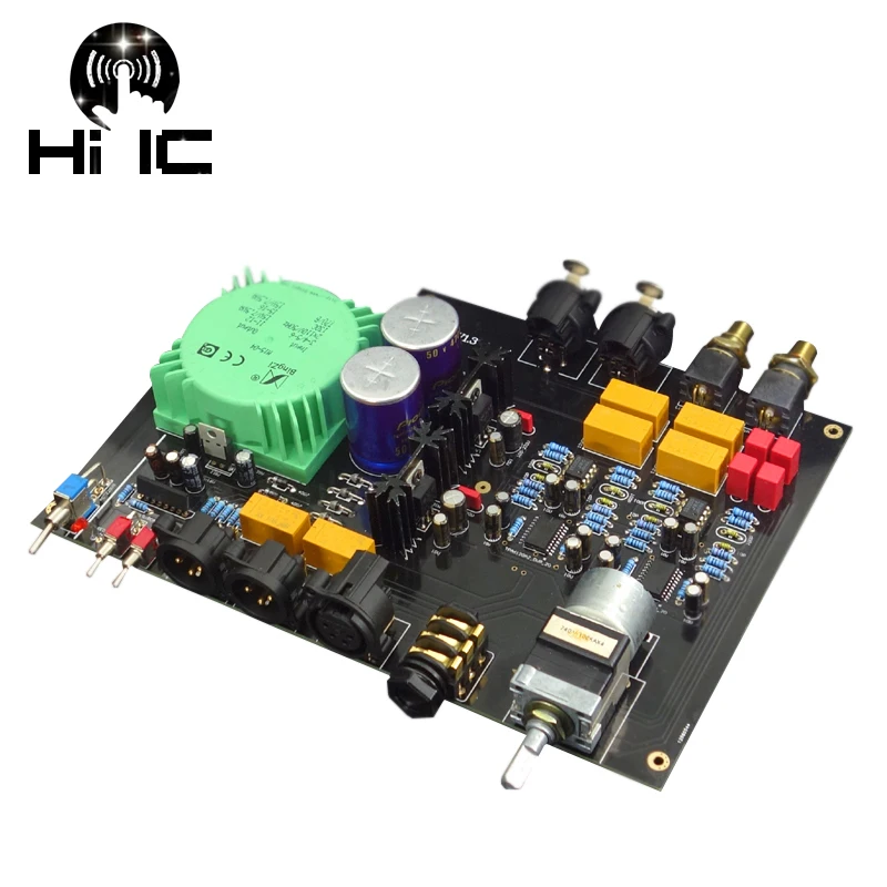 

Full Balanced Input Full Balanced Output Headphone Amplifier Amp Low Distortion