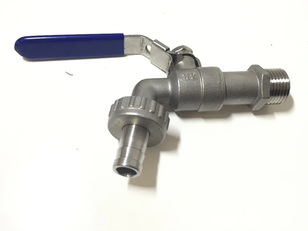 Garden bibcock,1/2 Homebrew Hose Tape Ball Valve Working Pressure