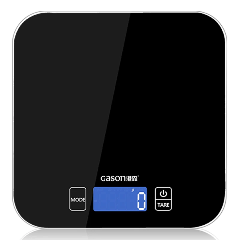 GASON C1 весы кухонные электронные 15кг/1г - Цвет: Black