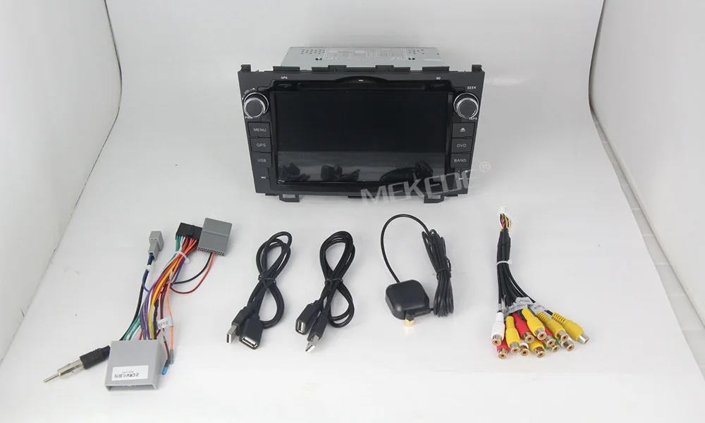 Top MEKEDE 2+32G Android 9.1 Car dvd player GPS Navigation For Honda CRV 2007-2011 +wifi+BT+SWC+RDS multimedai player 13
