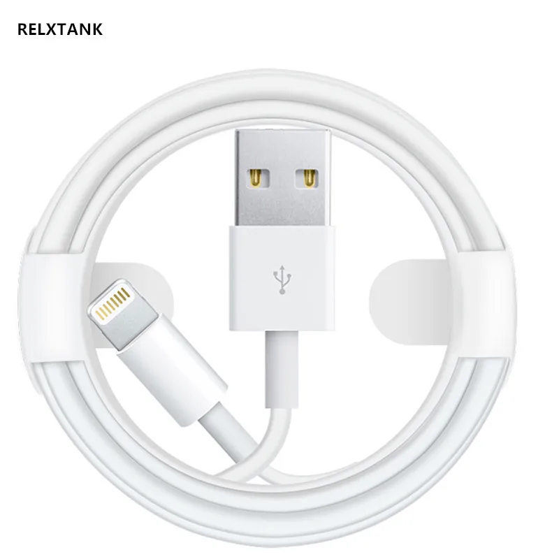عالية السرعة الأصلي relxtank رقاقة البيانات USB كابلات منتجات APPLE فون X XS ماكس XR 5 5 S SE 6 6 S 7 8 زائد ipad mini air 2 سريع تهمة