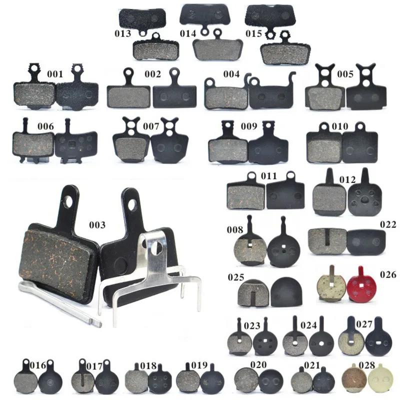 1 Set Professional MTB Bicycle Cycling Brake Resin Pads Semi Metallic