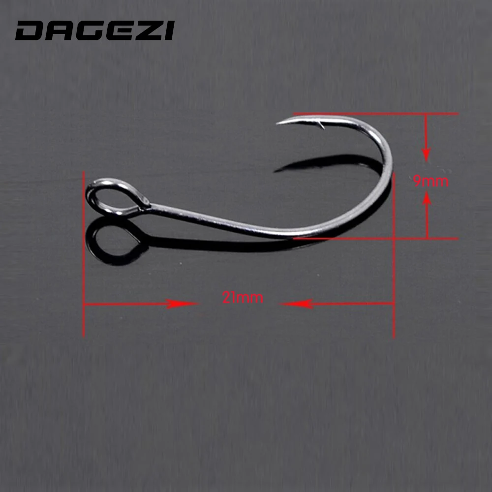 DAGEZI набор рыболовных крючков из высокоуглеродистой стали (20 шт./лот)|fishing hook set|hook