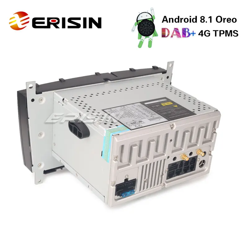 Best Erisin ES2883C 8" New Android 8.1 Car Radio DAB+ 4G Wifi GPS DVR System for Benz CLK Class W209 W203 3