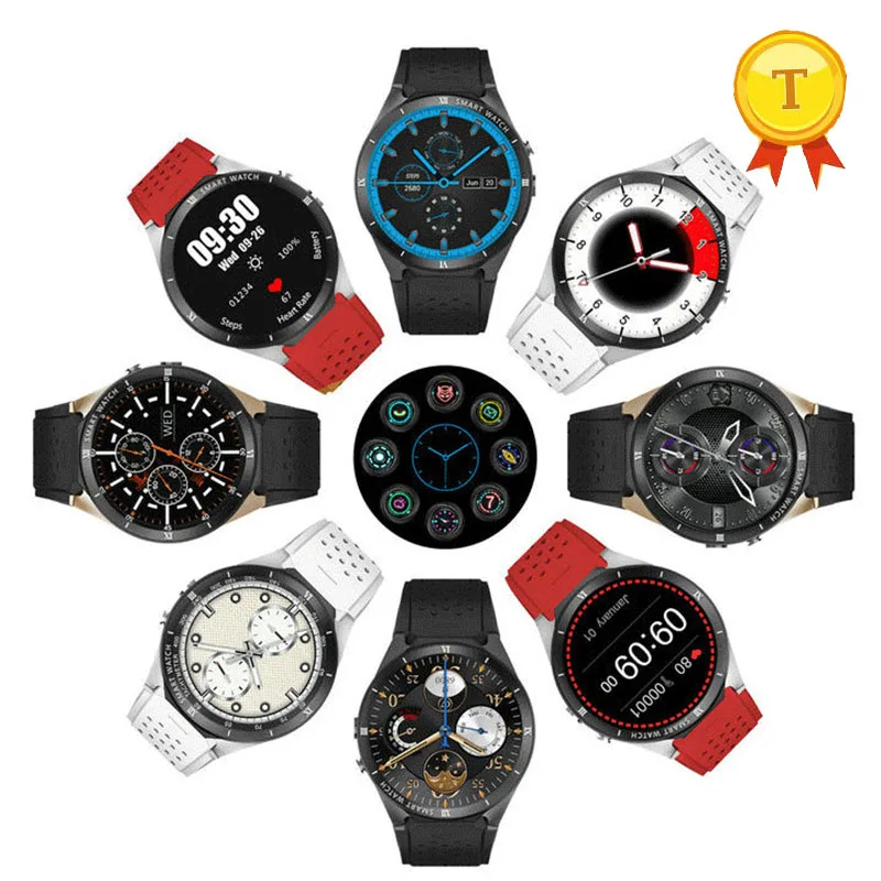 Смарт-часы для мужчин, Android 7,1, часы MTK6580, 3g, умные часы с оперативной памятью 1 Гб+ rom16гб, мониторинг сердечного ритма, gps, с камерой 2 МП, наручные часы